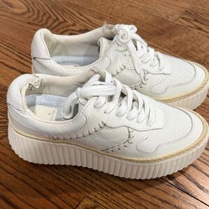 White dolce vita Platform Sneakers
